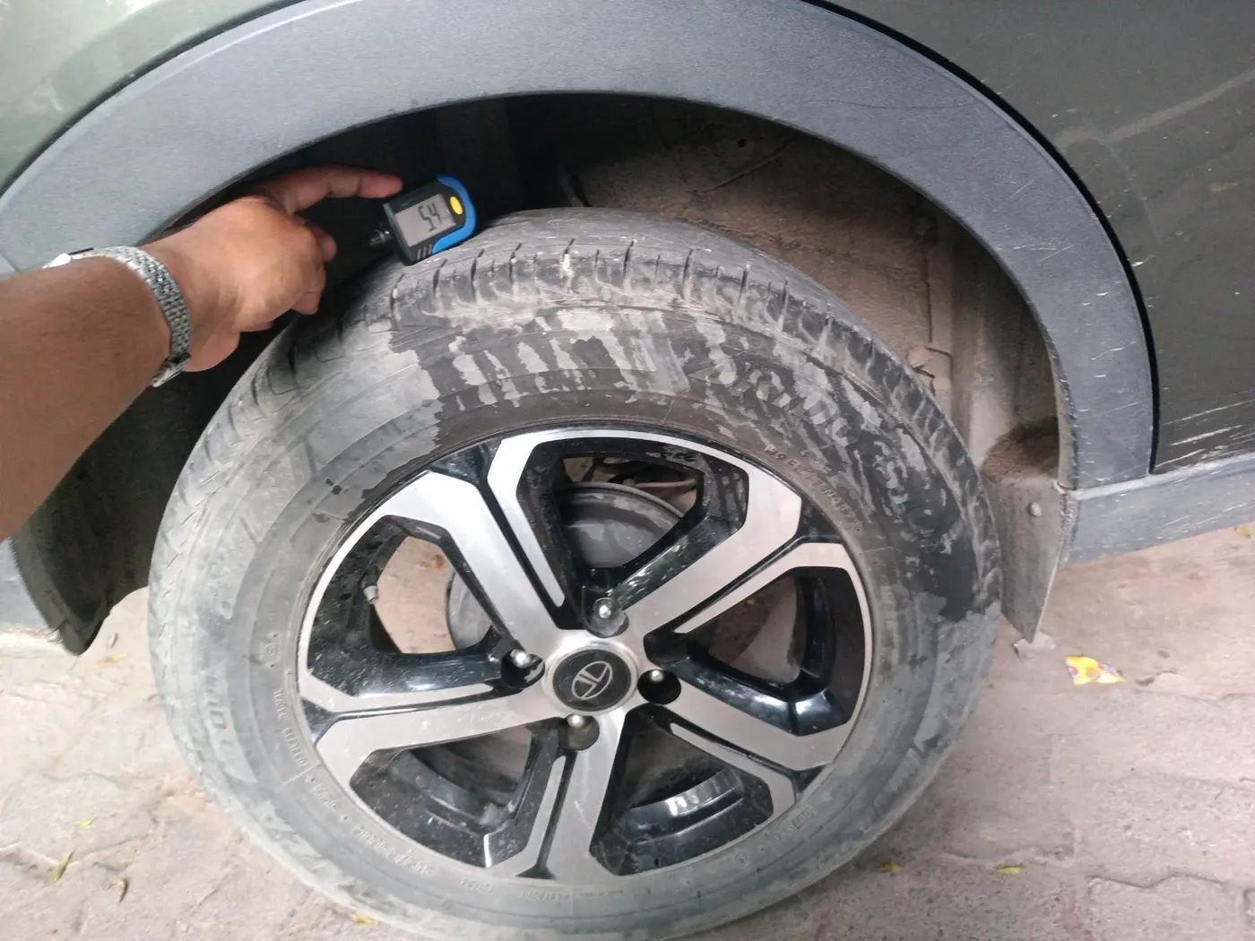 2022 Tata NEXON XZ PLUS PETROL, Petrol, Manual, 40,917 km, tyre