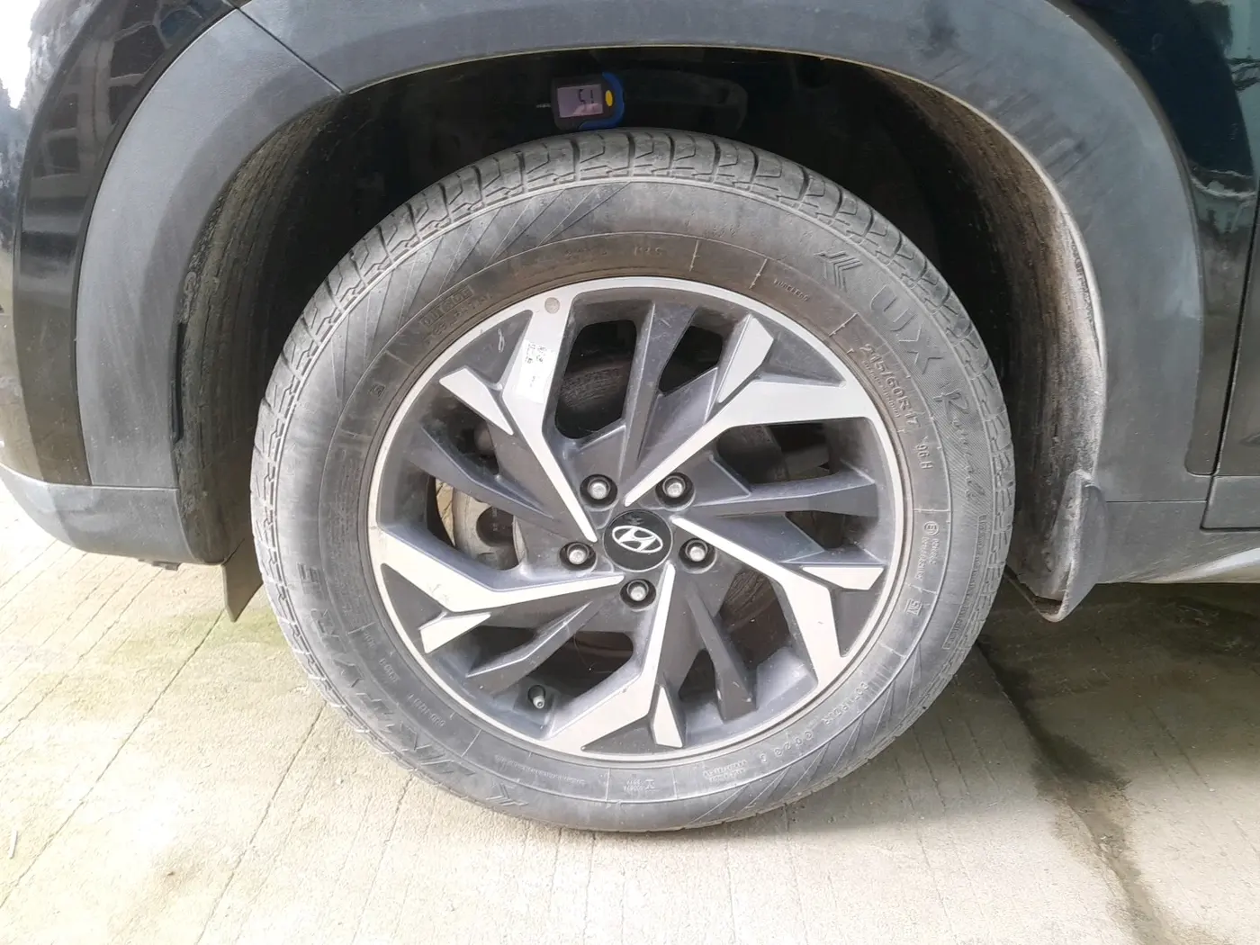 2023 Hyundai Creta SX (O) IVT 1.5 PETROL, Petrol, Automatic, 11,466 km, tyre