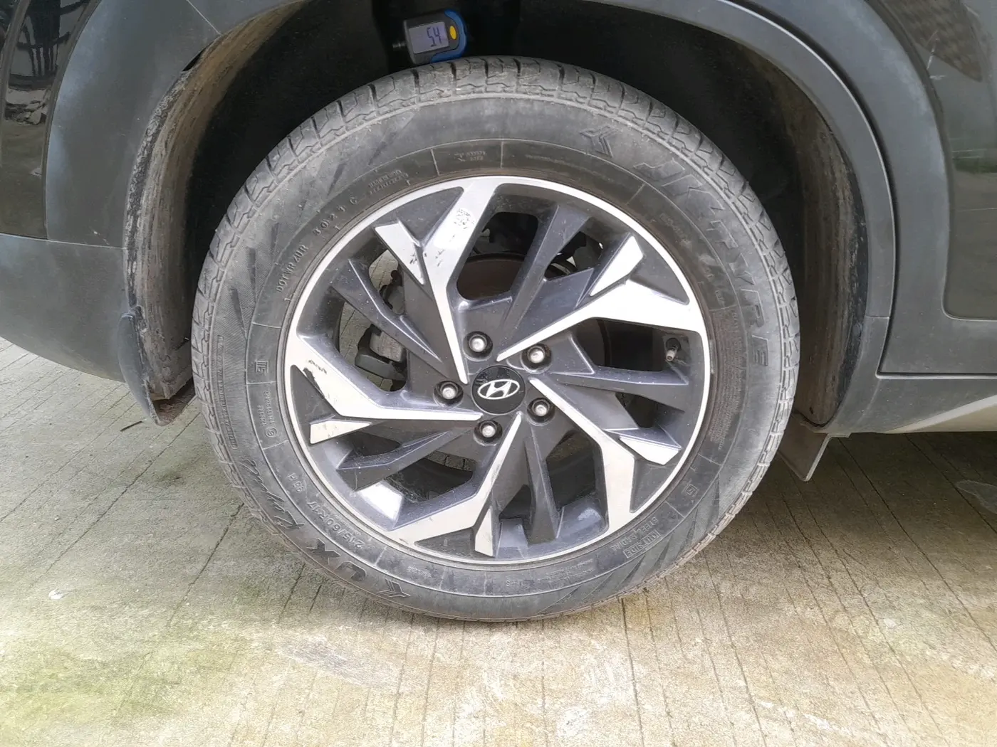 2023 Hyundai Creta SX (O) IVT 1.5 PETROL, Petrol, Automatic, 11,466 km, tyre