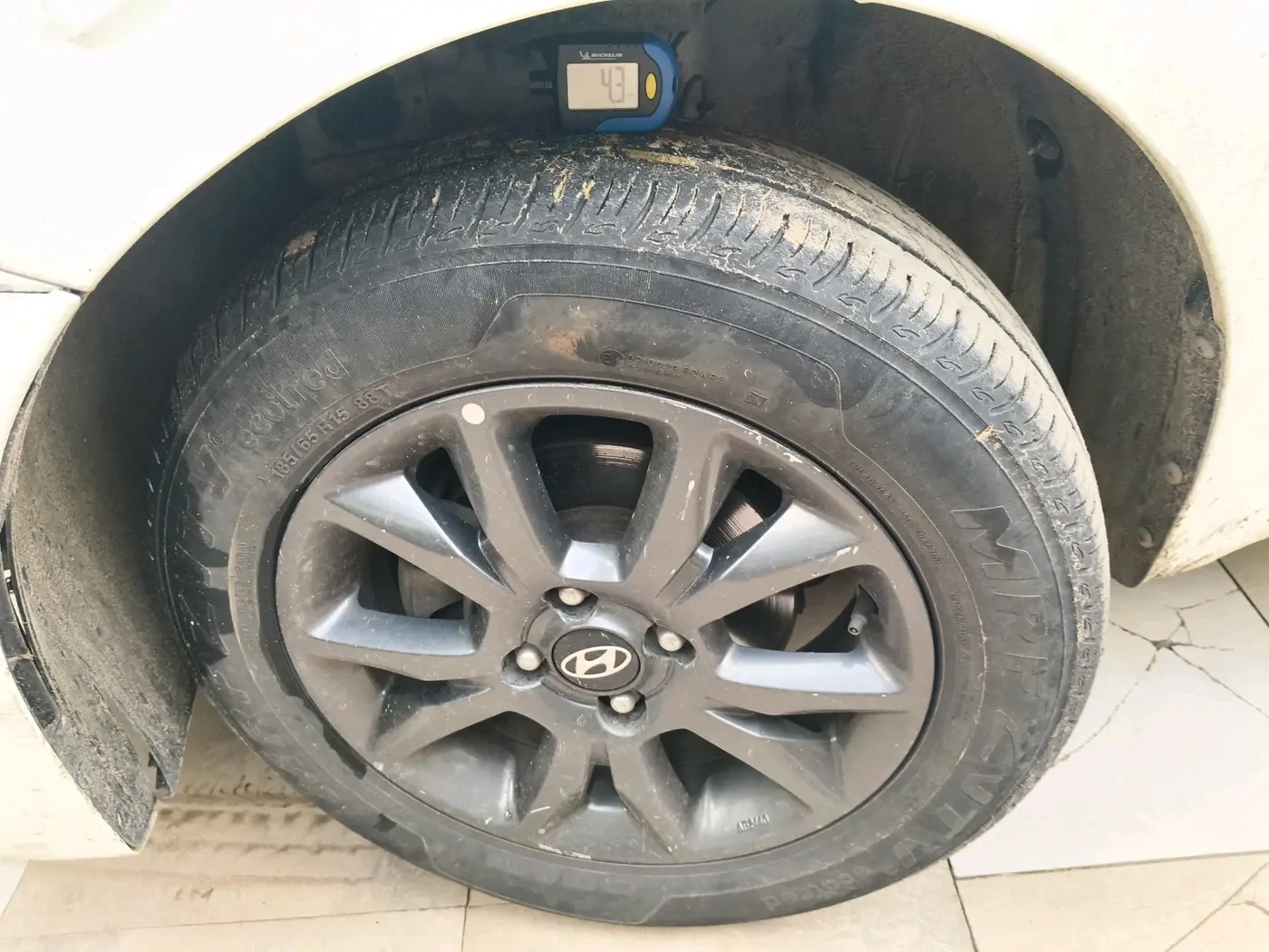 2019 Hyundai Elite i20 SPORTZ PLUS 1.4 CRDI, Diesel, Manual, 1,58,167 km, tyre
