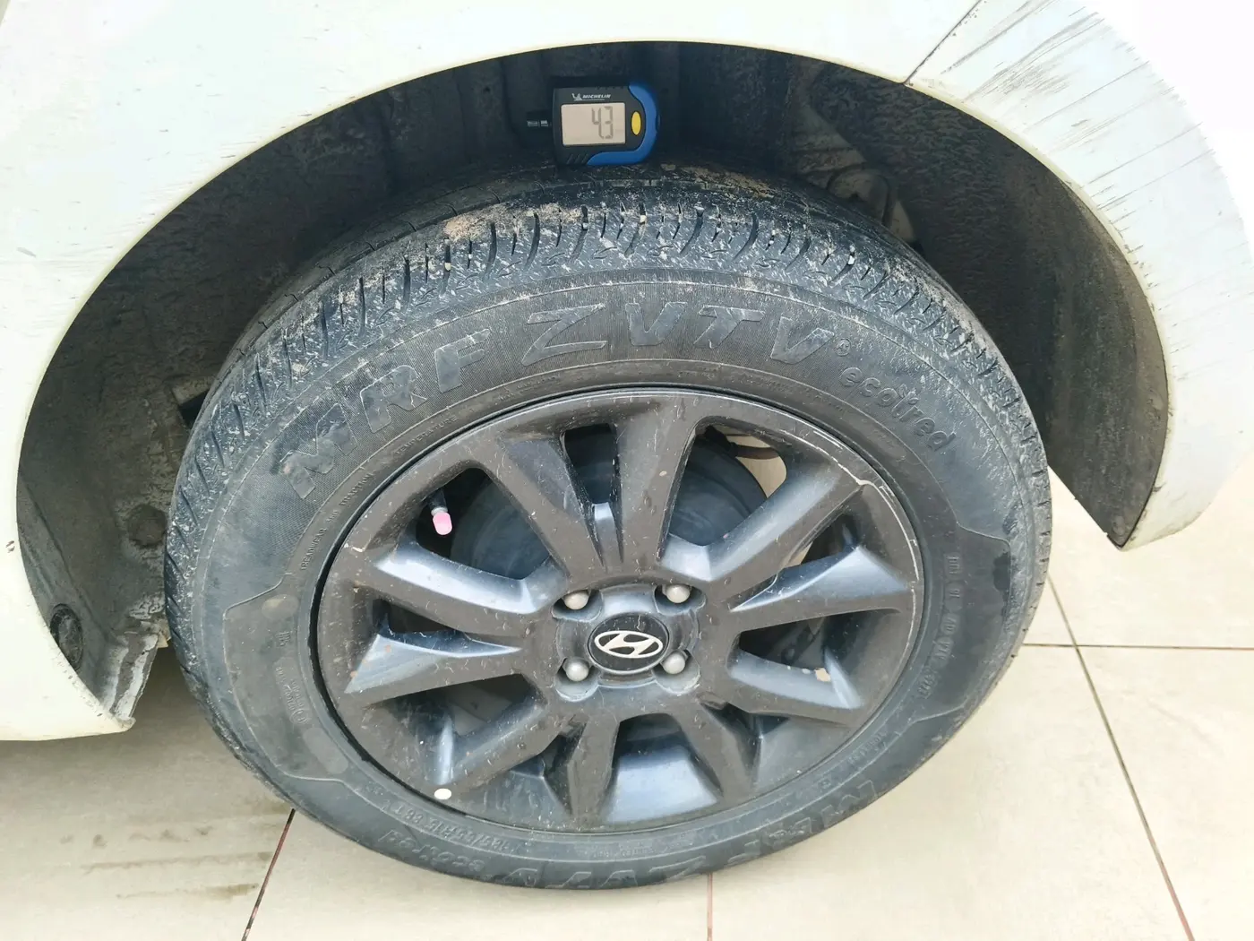 2019 Hyundai Elite i20 SPORTZ PLUS 1.4 CRDI, Diesel, Manual, 1,58,167 km, tyre