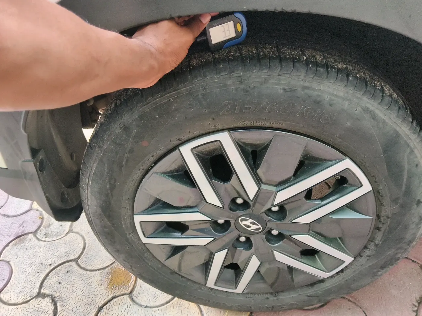 2023 Hyundai VENUE S (O) 1.0 TURBO IMT, Petrol, Manual, 45,764 km, tyre