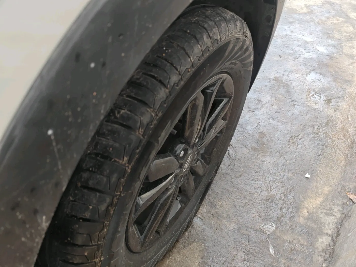 2018 Hyundai Creta SX PLUS 1.6 PETROL, Petrol, Manual, 1,90,421 km, tyre
