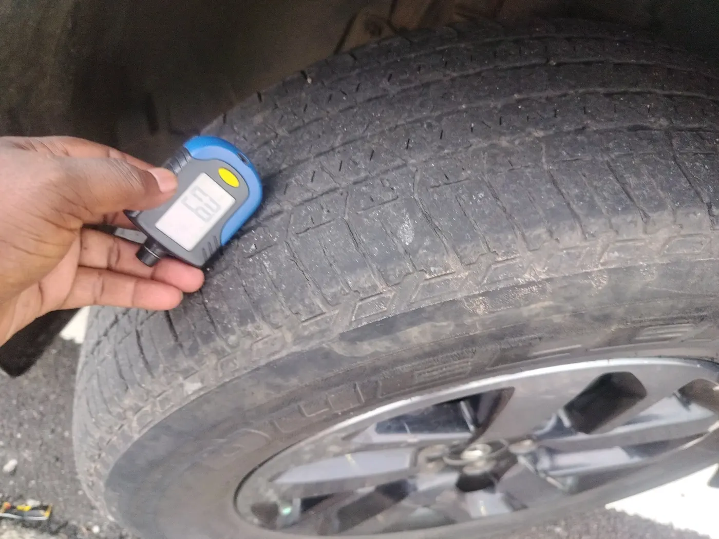 2022 Tata Harrier XZ PLUS 2.0L KAZIRANGA, Diesel, Manual, 1,17,927 km, tyre