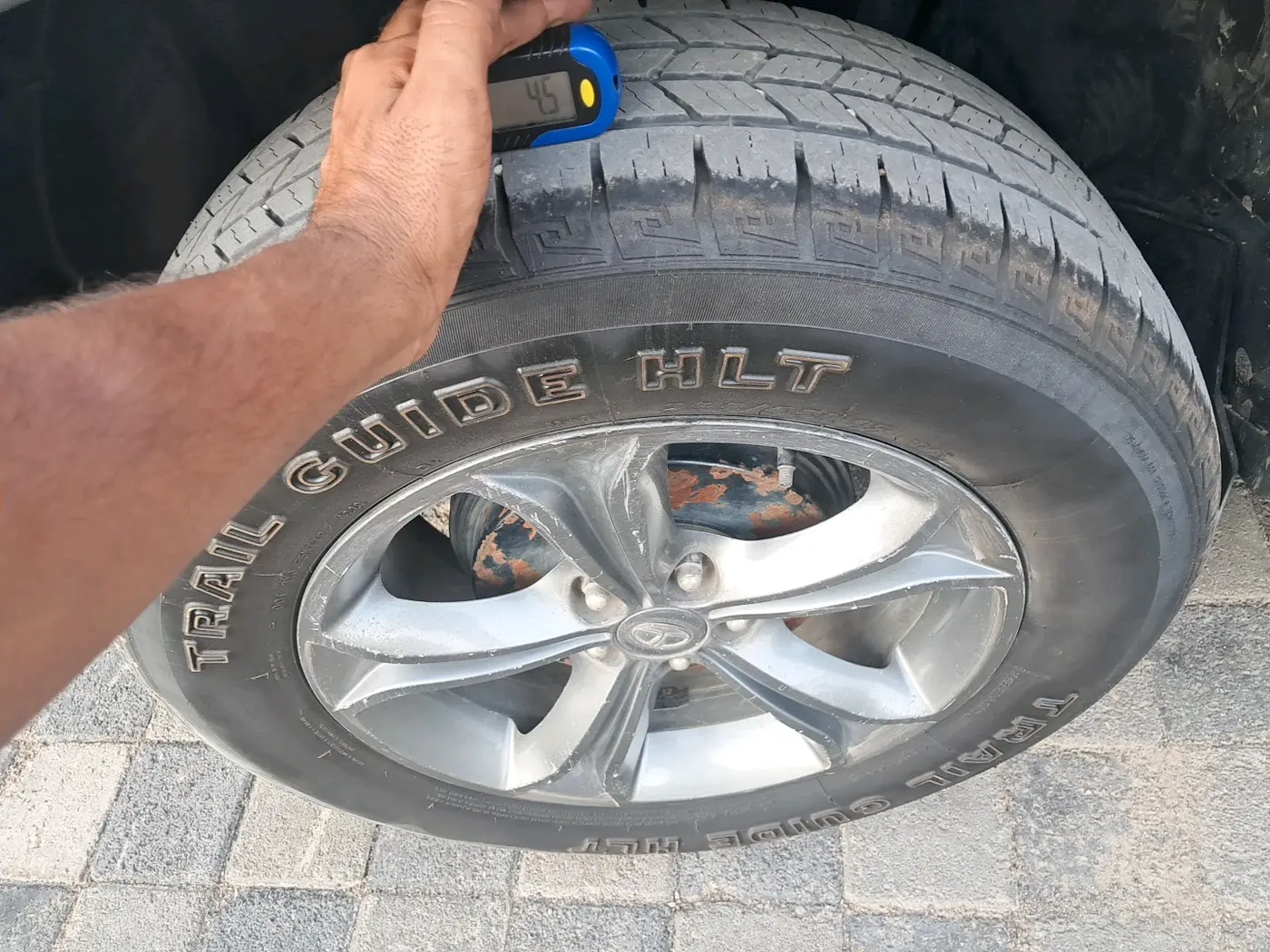 2021 Tata Harrier XT 2.0L KRYOTEC, Diesel, Manual, 91,652 km, tyre