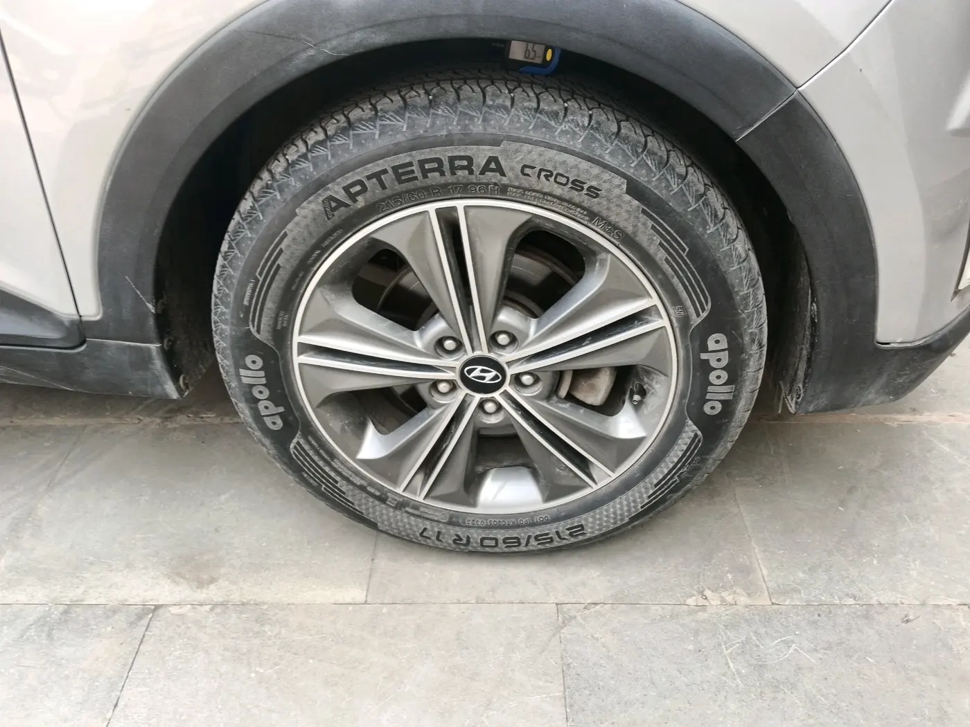 2017 Hyundai Creta SX (O) 1.6 DIESEL, Diesel, Manual, 45,289 km, tyre