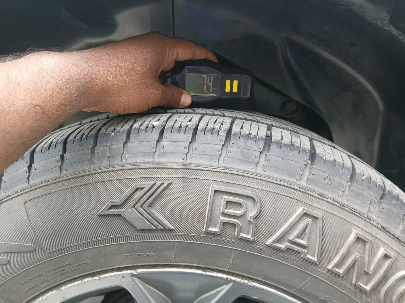 2020 Tata Harrier XZ 2.0L, Diesel, Manual, 1,48,282 km, tyre