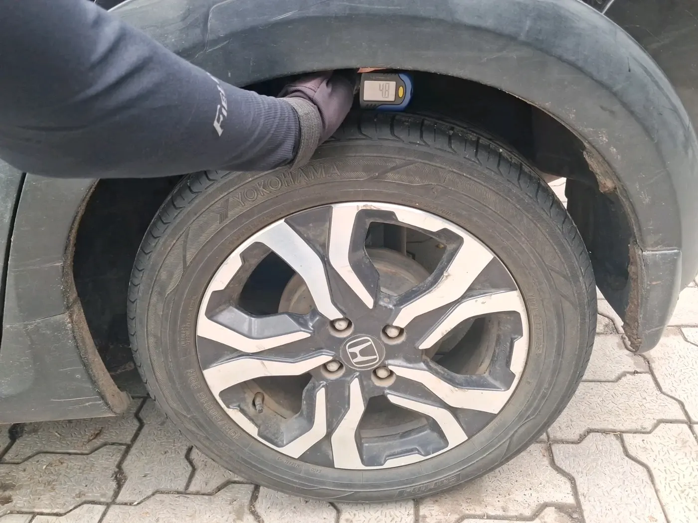 2018 Honda WR-V 1.2L I-VTEC VX MT, CNG, Manual, 98,735 km, tyre