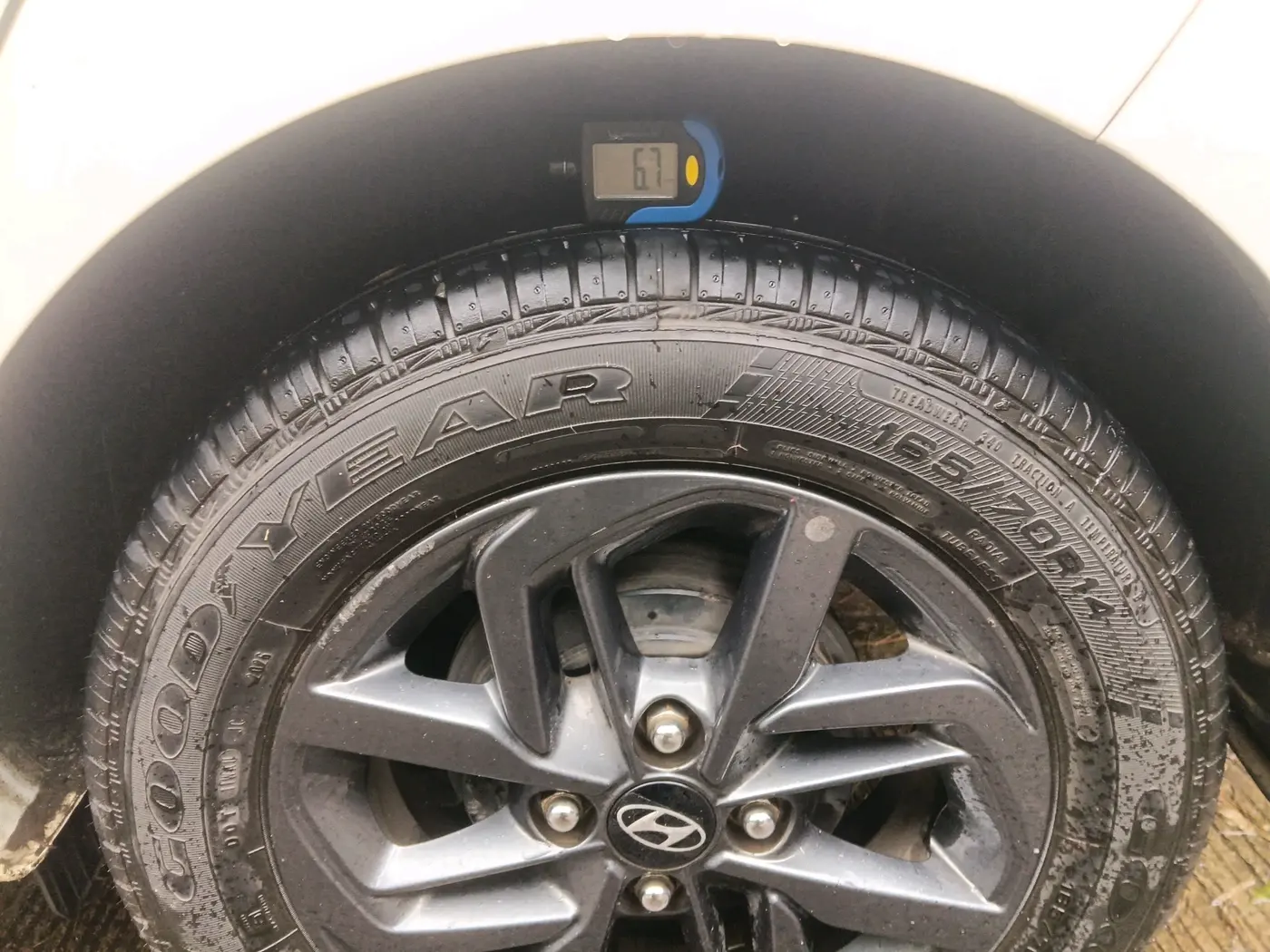 2022 Hyundai GRAND I10 NIOS SPORTZ 1.2 KAPPA VTVT CNG, CNG, Manual, 37,529 km, tyre