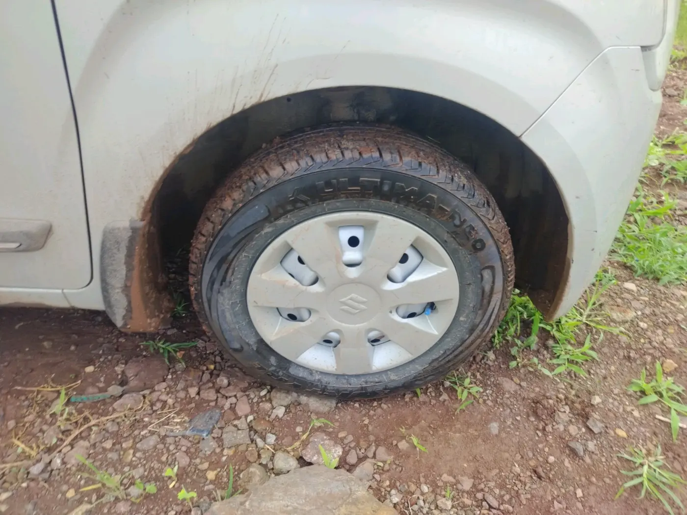 2022 Maruti New Wagon-R LXI CNG 1.0, CNG, Manual, 1,13,113 km, tyre