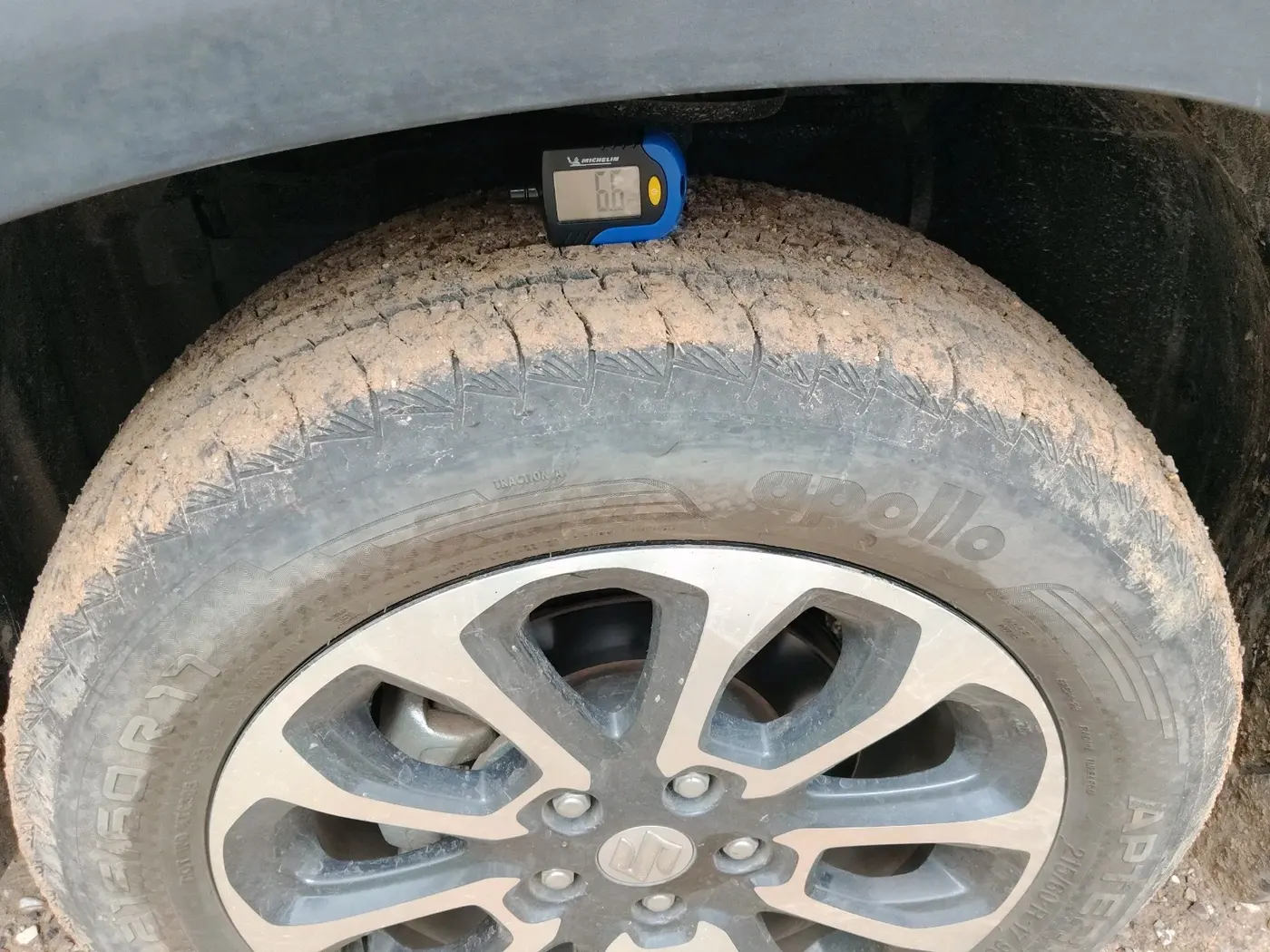 2023 Maruti Grand Vitara DELTA CNG, CNG, Manual, 10,183 km, tyre