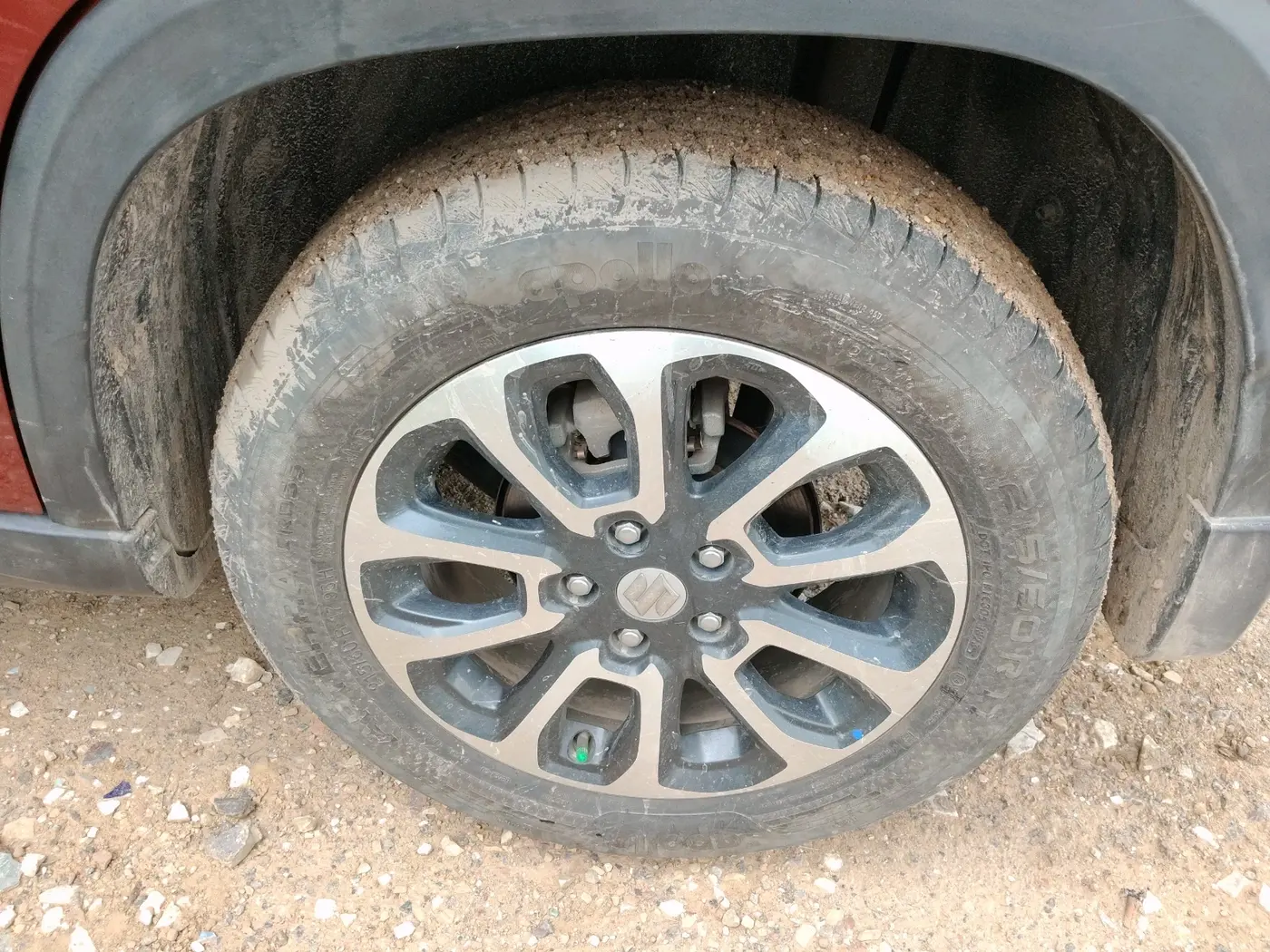 2023 Maruti Grand Vitara DELTA CNG, CNG, Manual, 10,183 km, tyre