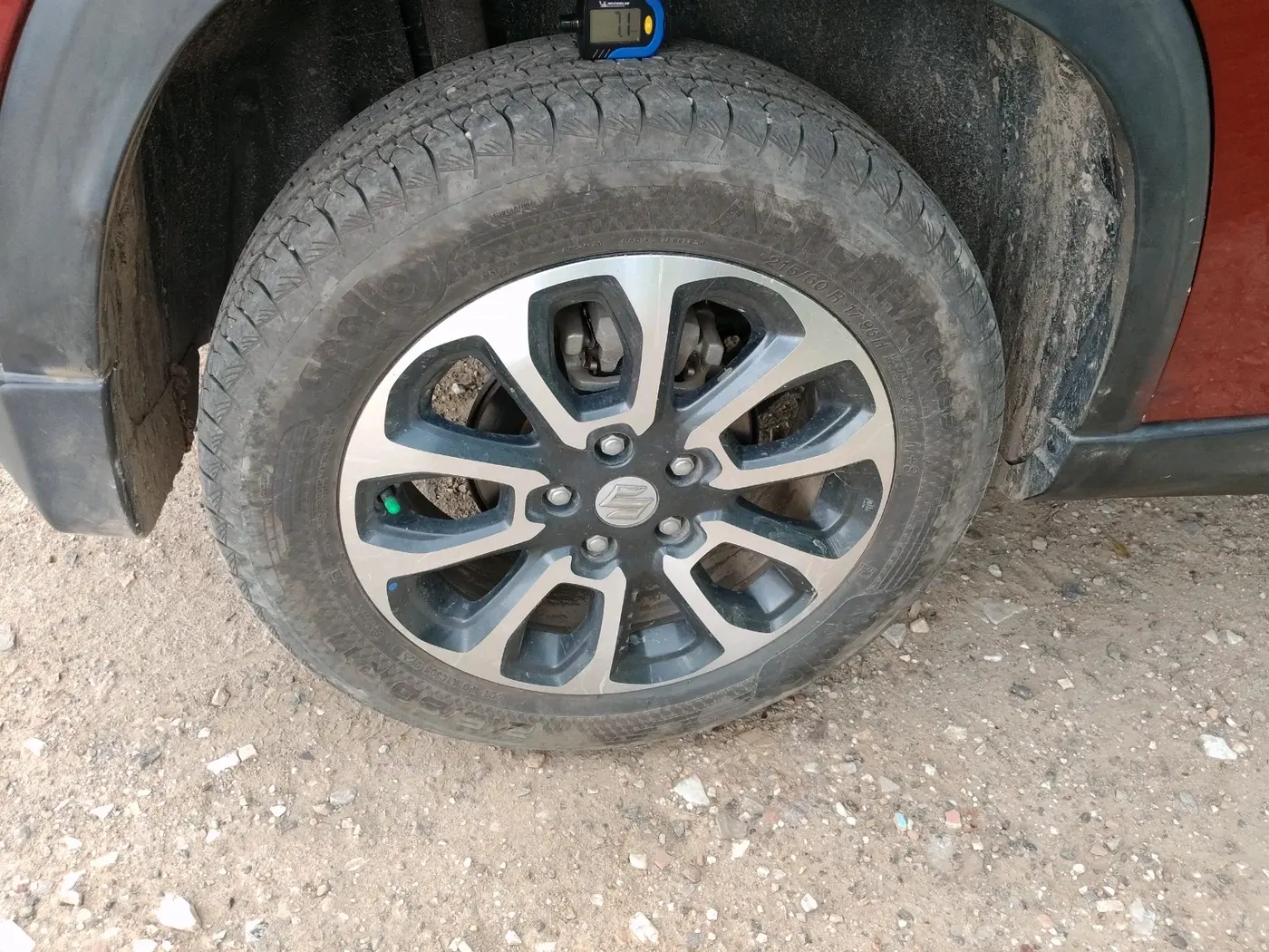 2023 Maruti Grand Vitara DELTA CNG, CNG, Manual, 10,183 km, tyre