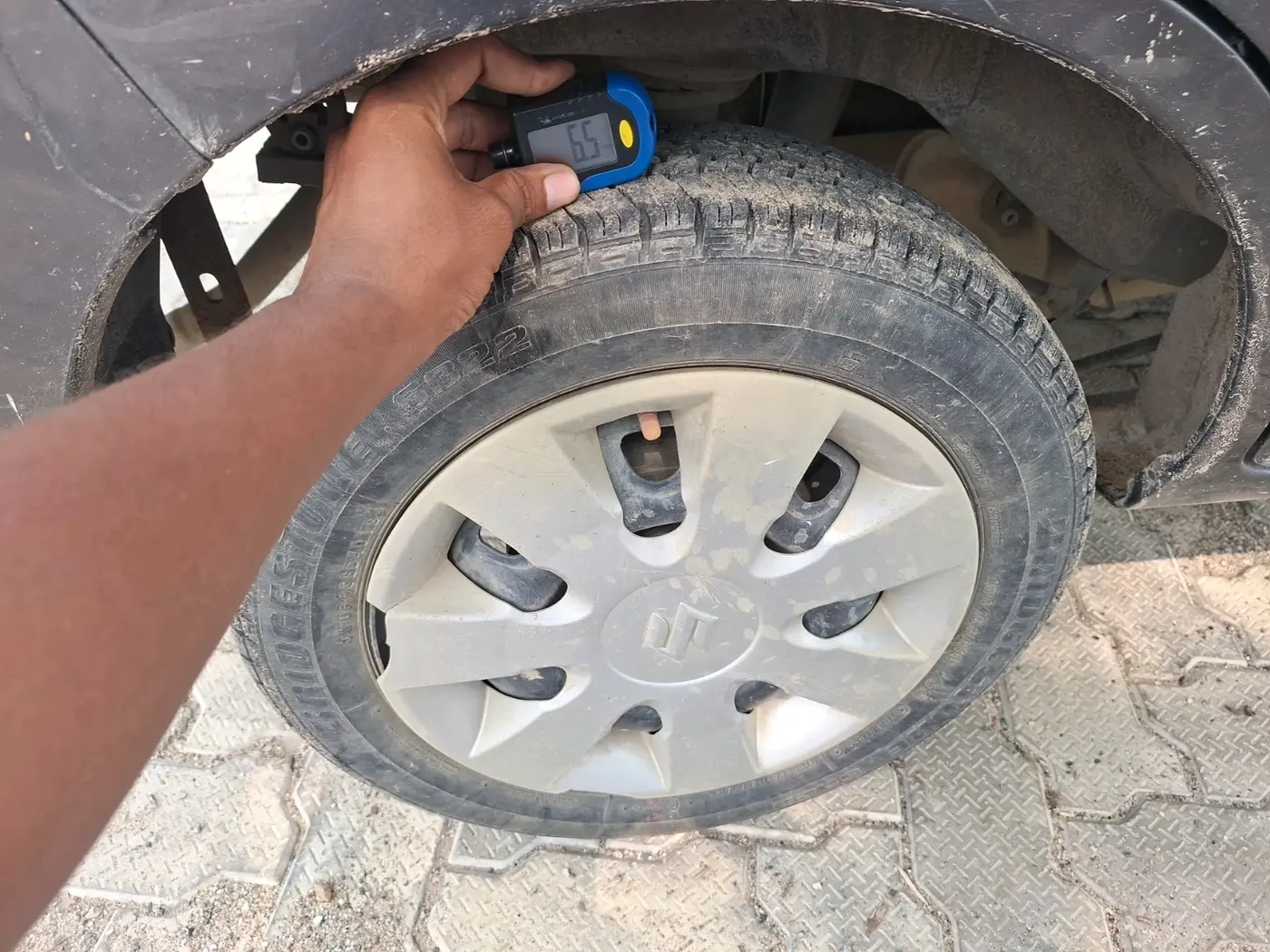 2018 Maruti Alto K10 VXI, Petrol, Manual, 28,859 km, tyre