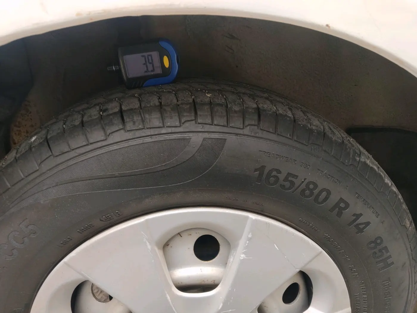 2012 Maruti Ritz LDI, Diesel, Manual, 86,818 km, tyre