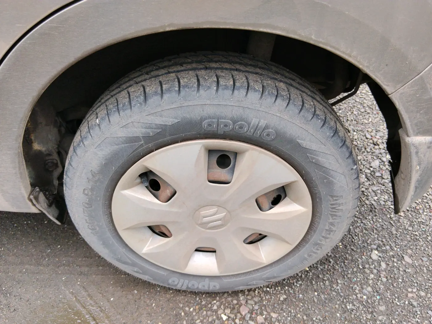 2023 Maruti New Wagon-R VXI CNG 1.0, CNG, Manual, 1,03,499 km, tyre
