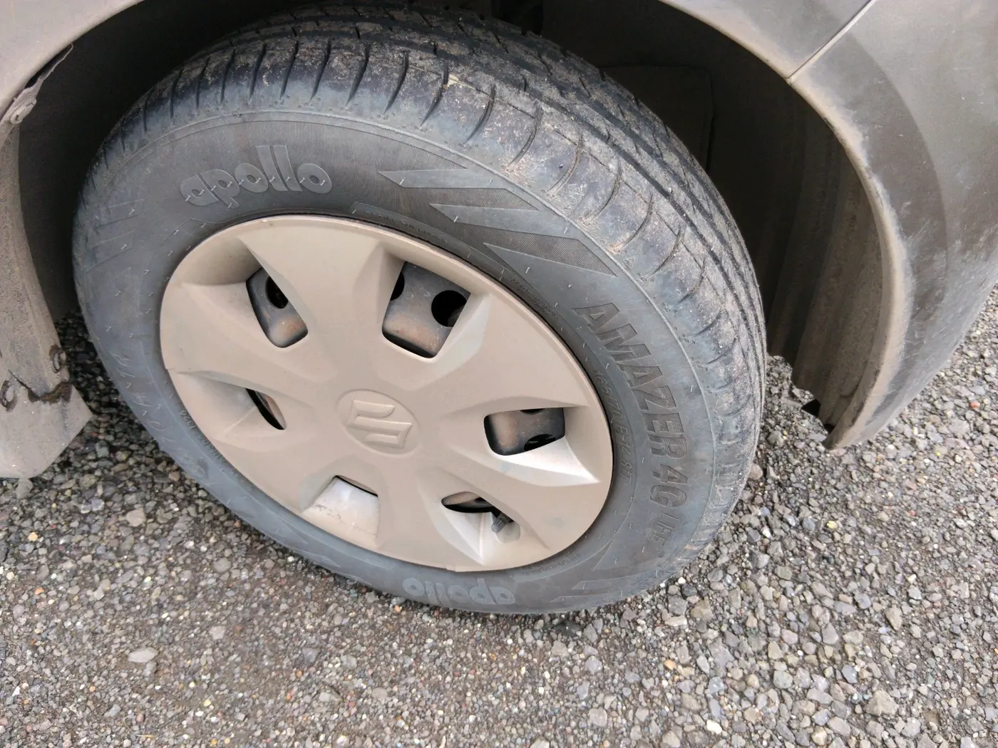 2023 Maruti New Wagon-R VXI CNG 1.0, CNG, Manual, 1,03,499 km, tyre