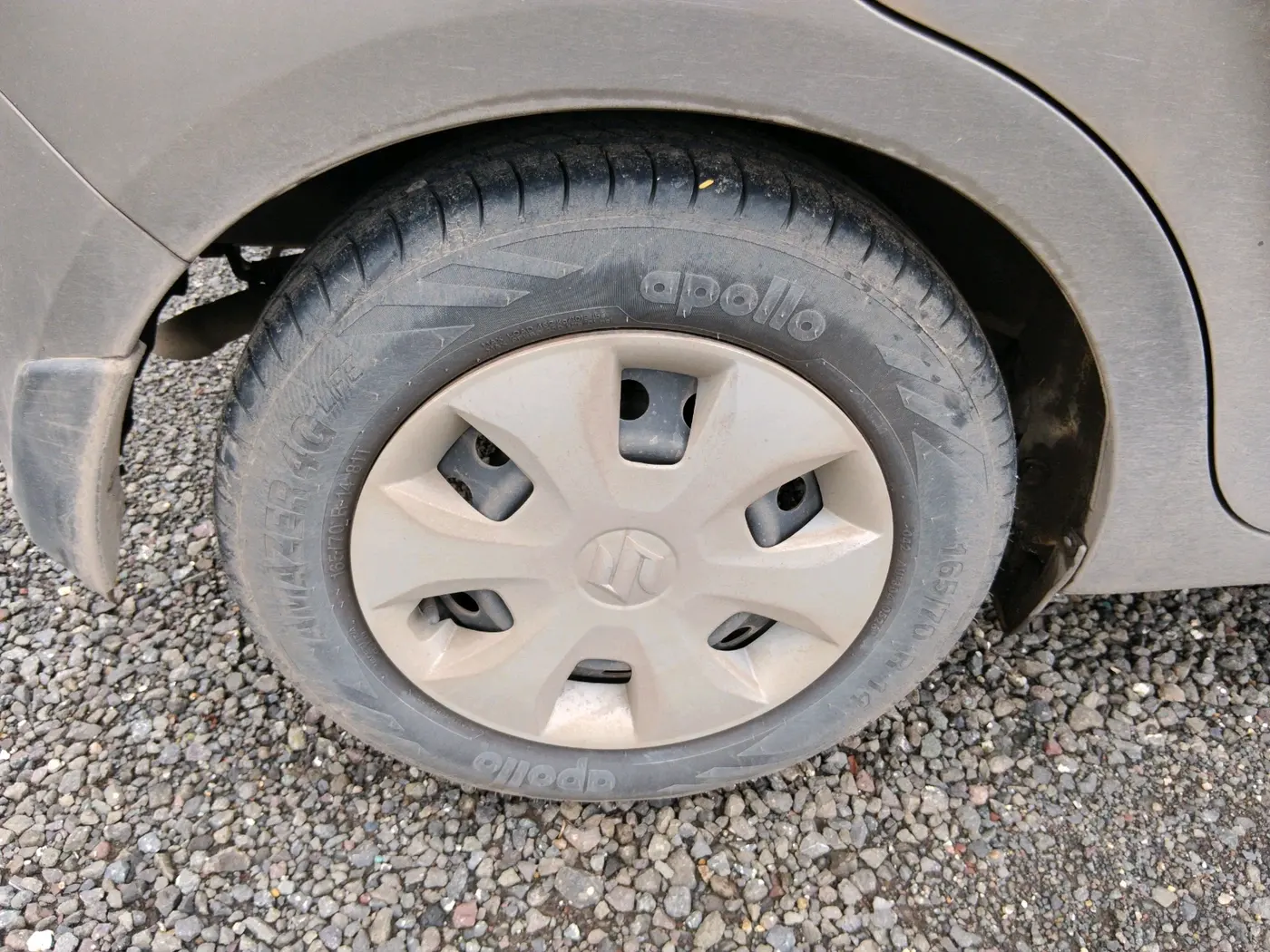 2023 Maruti New Wagon-R VXI CNG 1.0, CNG, Manual, 1,03,499 km, tyre