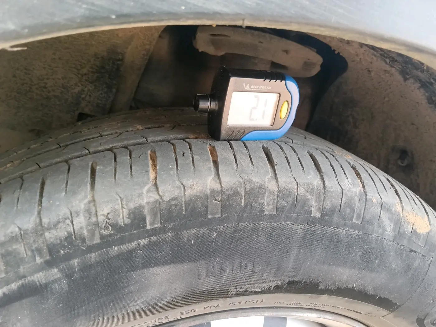 2019 Tata NEXON XM DIESEL, Diesel, Manual, 1,07,825 km, tyre