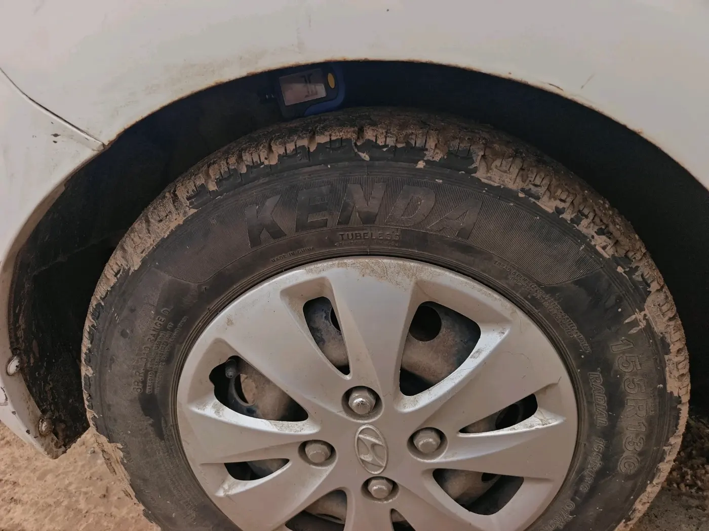 2011 Hyundai i10 MAGNA 1.1, Petrol, Manual, 73,142 km, tyre