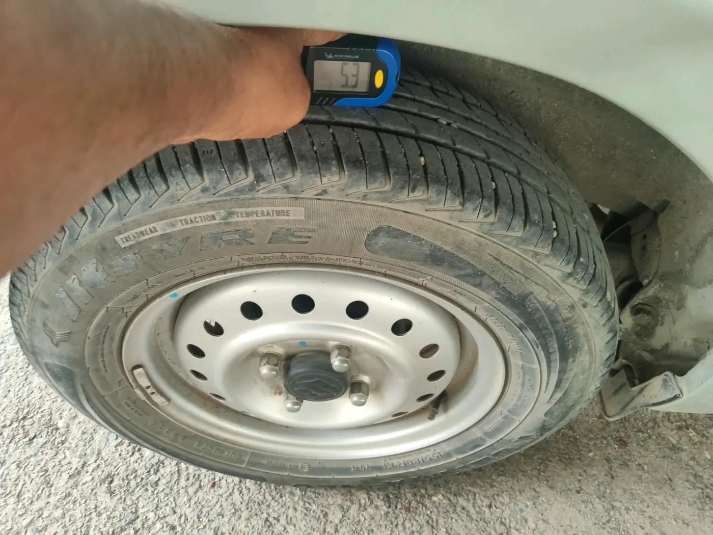 2021 Maruti New Wagon-R LXI 1.0, Petrol, Manual, 14,607 km, tyre