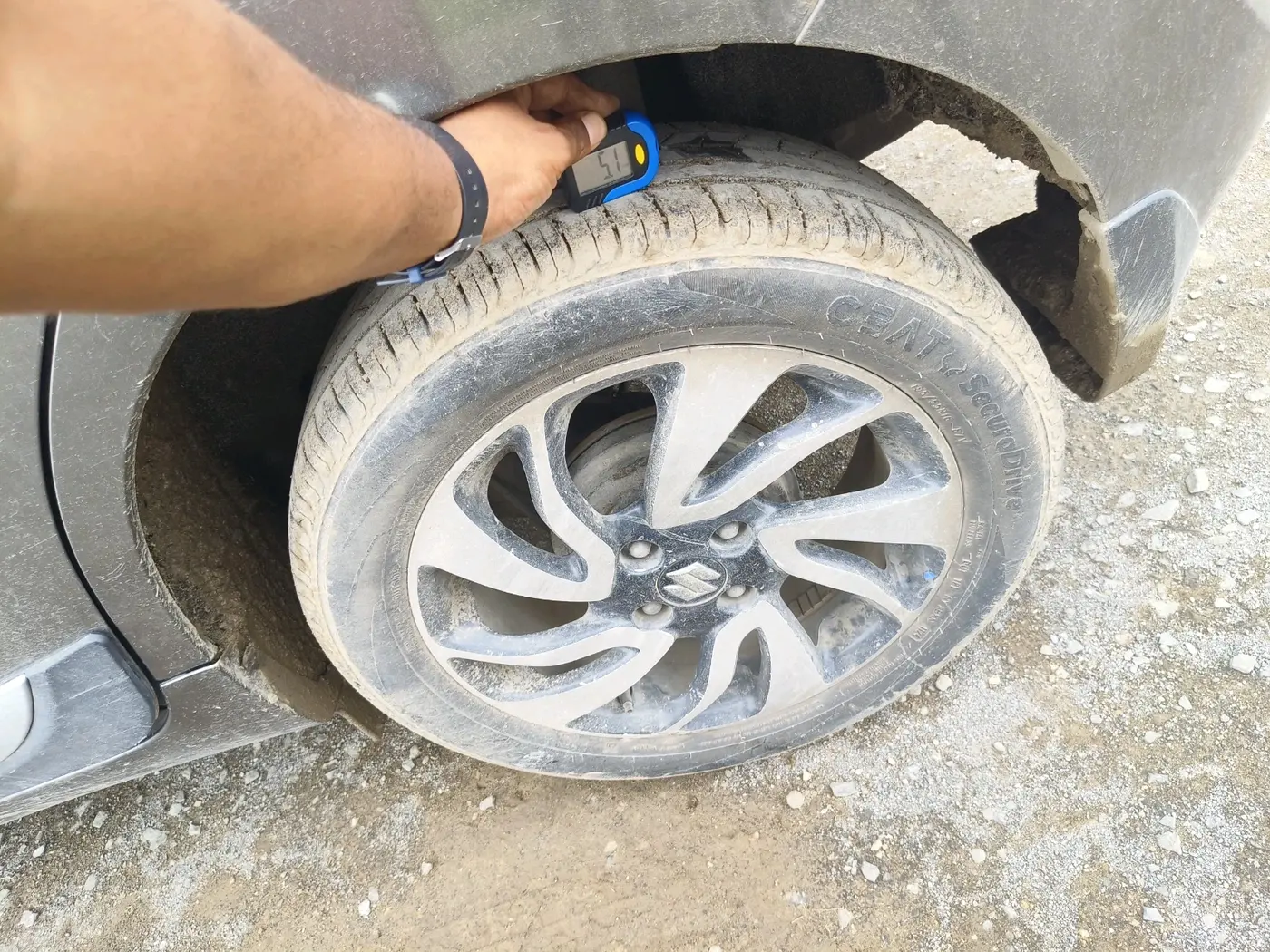 2019 Maruti Baleno ALPHA PETROL 1.2, Petrol, Manual, 69,421 km, tyre