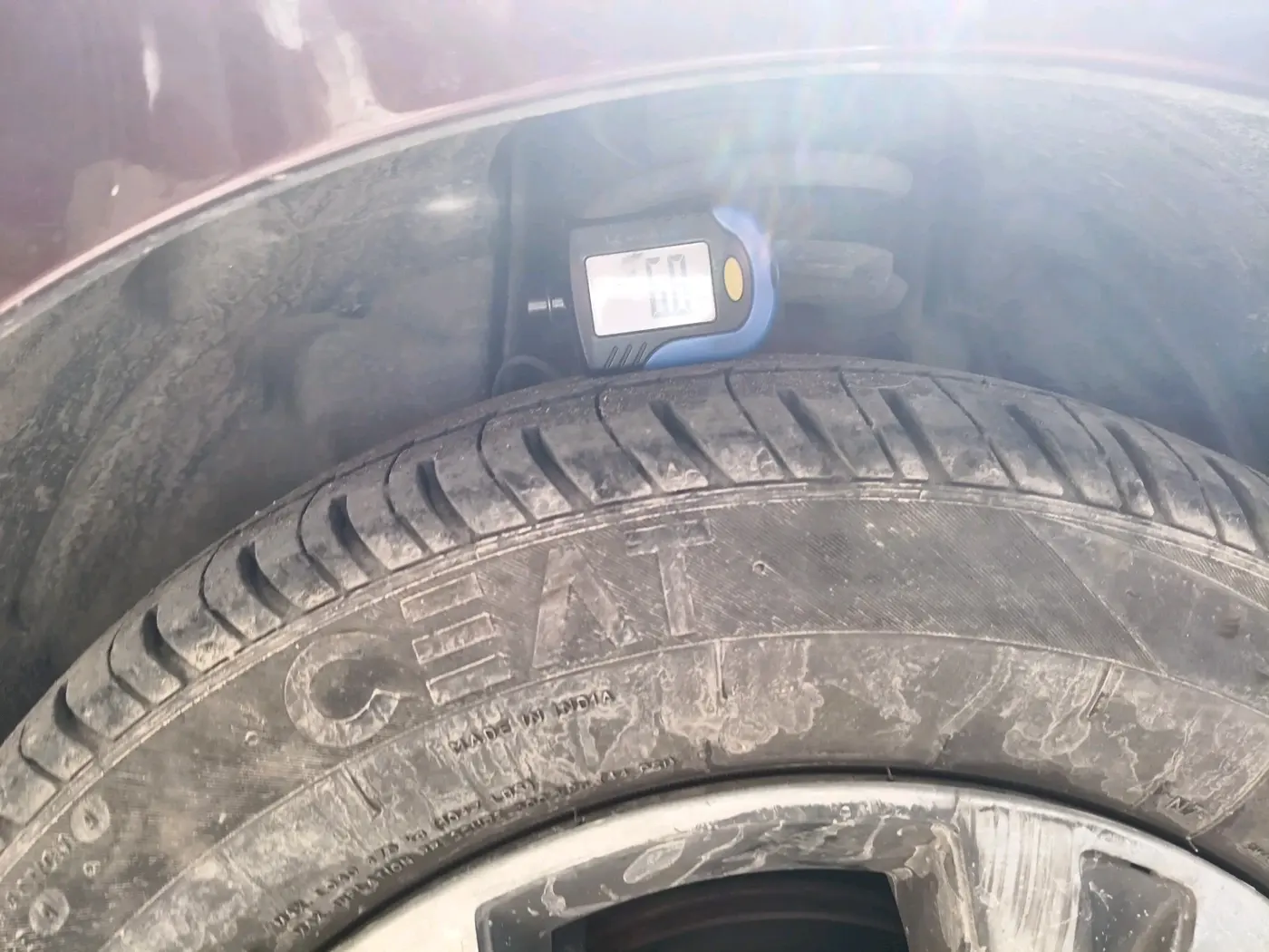 2022 Tata TIGOR XZ PLUS CNG, CNG, Manual, 72,257 km, tyre