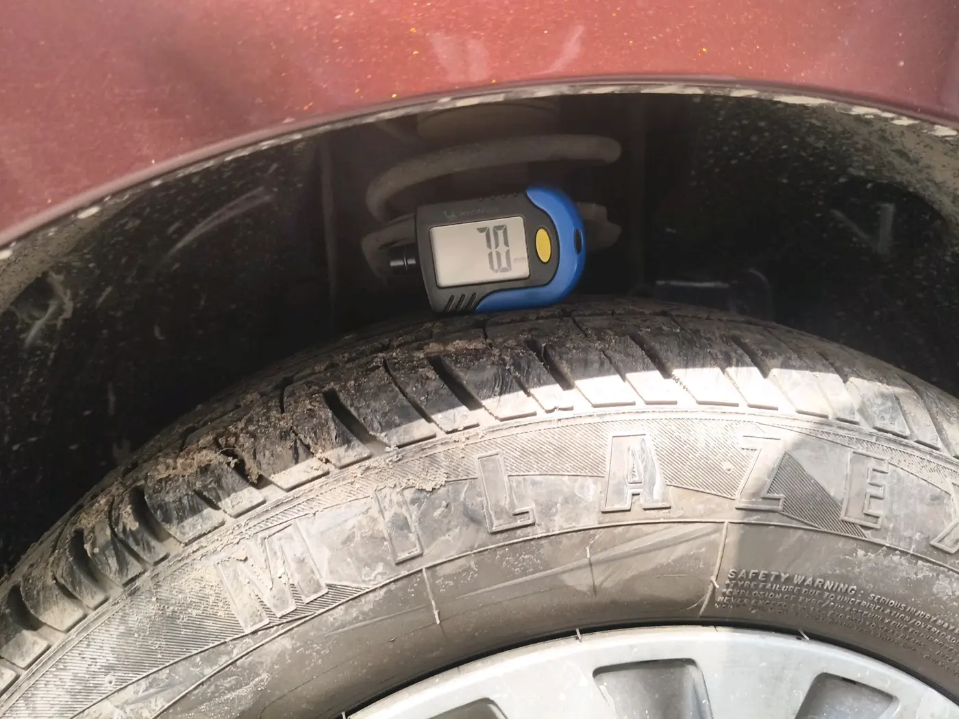 2022 Tata TIGOR XZ PLUS CNG, CNG, Manual, 72,257 km, tyre