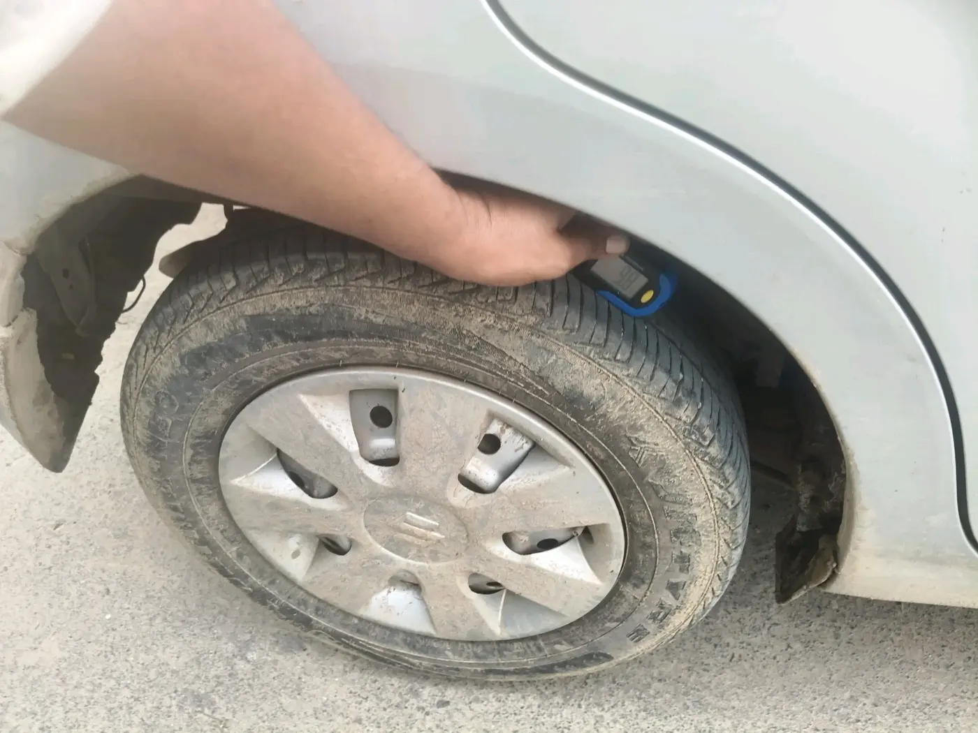 2021 Maruti New Wagon-R LXI CNG (O) 1.0, CNG, Manual, 1,24,023 km, tyre