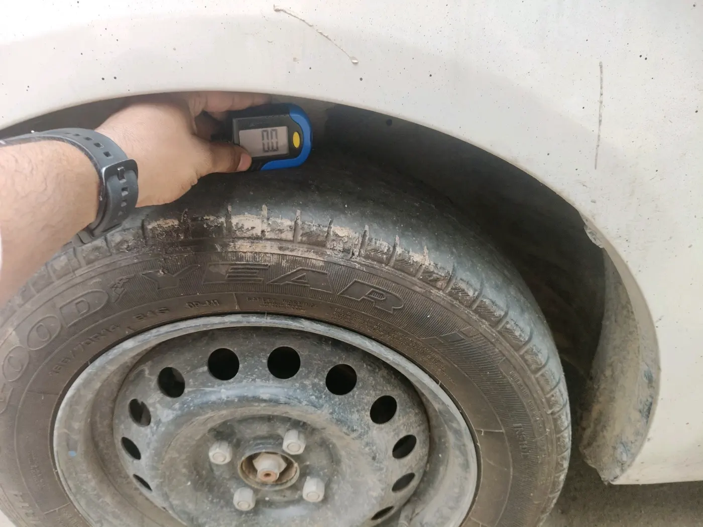 2022 Maruti New Wagon-R VXI CNG 1.0, CNG, Manual, 58,505 km, tyre