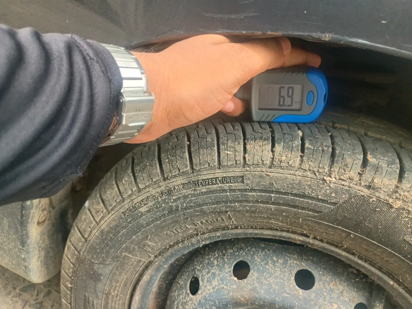 2014 Maruti Alto 800 LXI, Petrol, Manual, 51,508 km, tyre