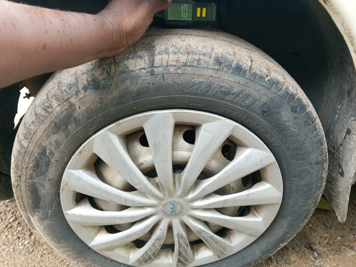 2014 Tata Indigo ECS LX TDI, Diesel, Manual, 59,496 km, tyre