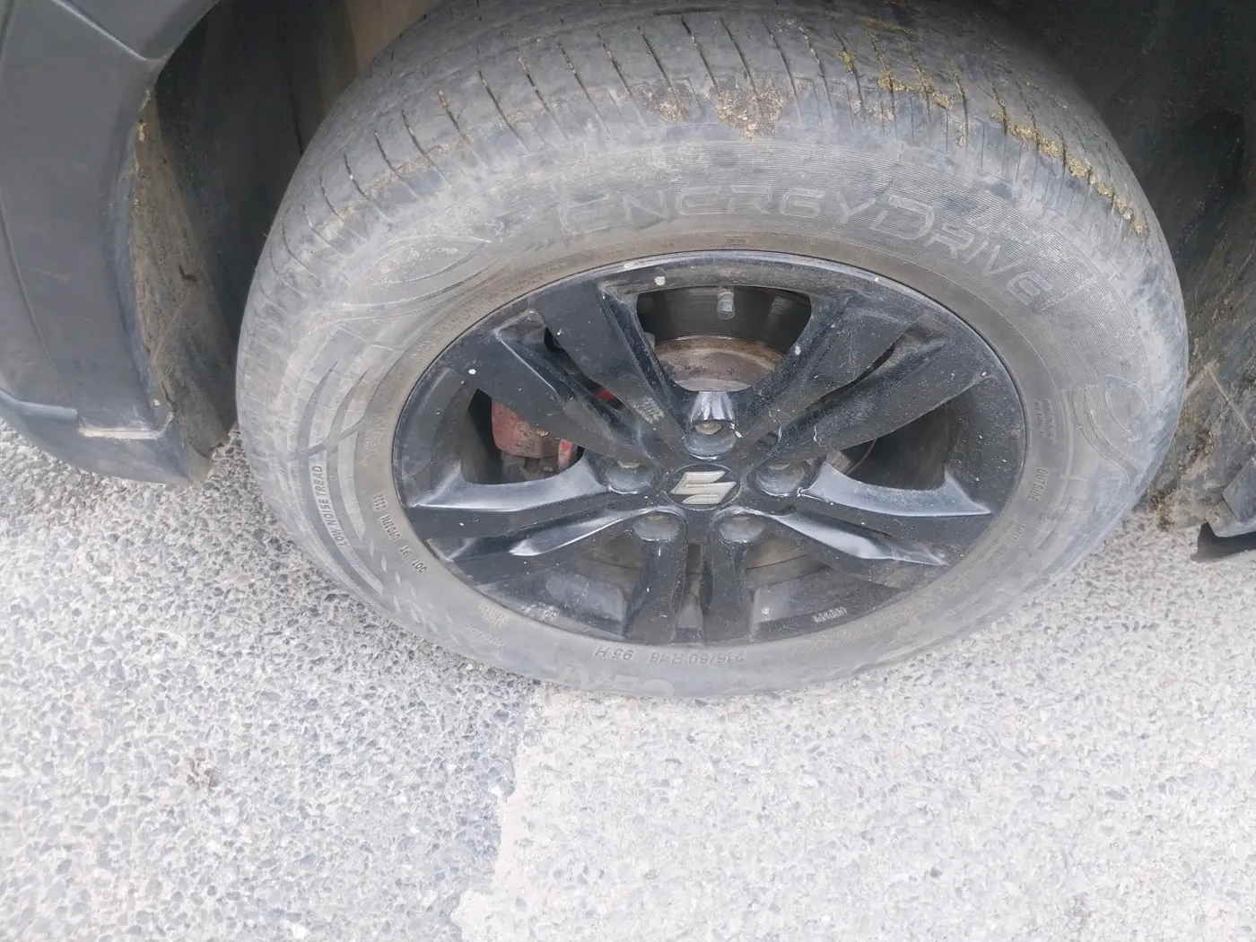 2018 Maruti Vitara Brezza VDI AMT, Diesel, Automatic, 1,44,048 km, tyre