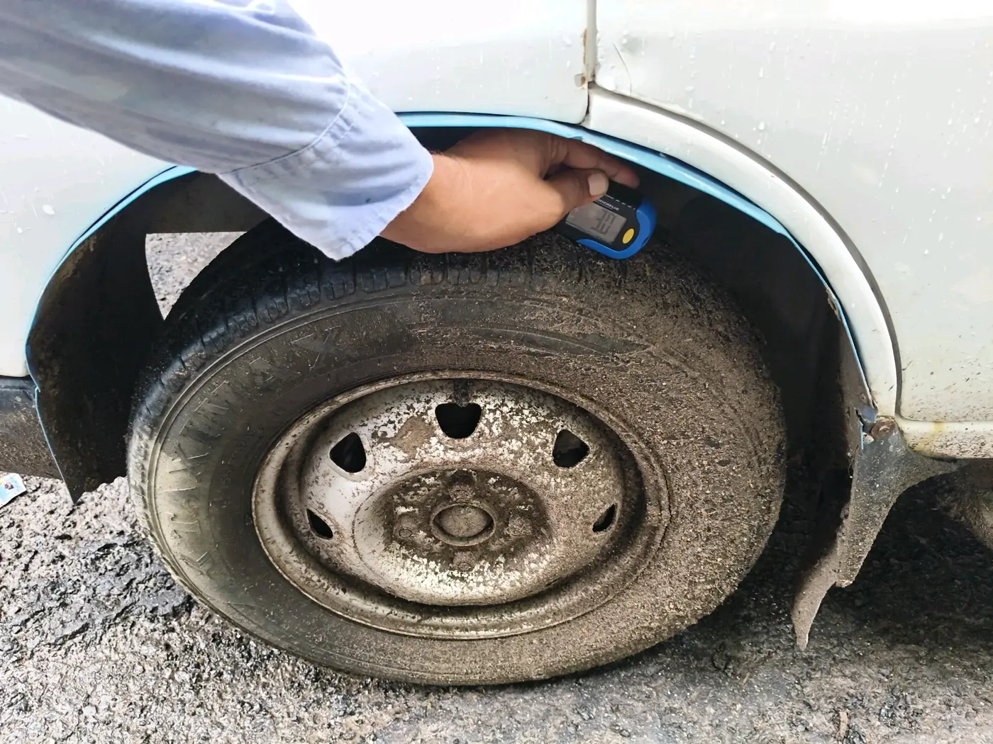 2019 Maruti Eeco TOUR V 7 STR, CNG, Manual, 55,521 km, tyre