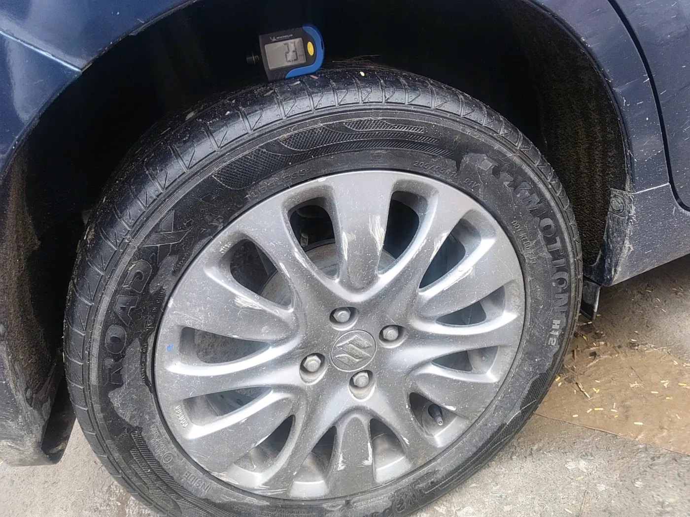 2018 Maruti Baleno ZETA CVT PETROL 1.2, Petrol, Automatic, 60,241 km, tyre