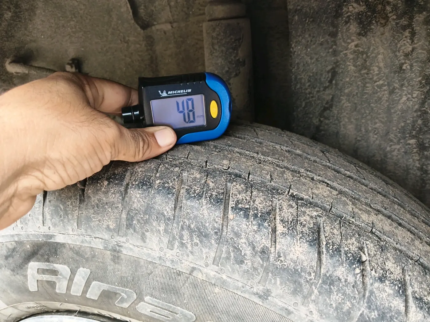2023 Tata PUNCH PURE MT, Petrol, Manual, 37,395 km, tyre