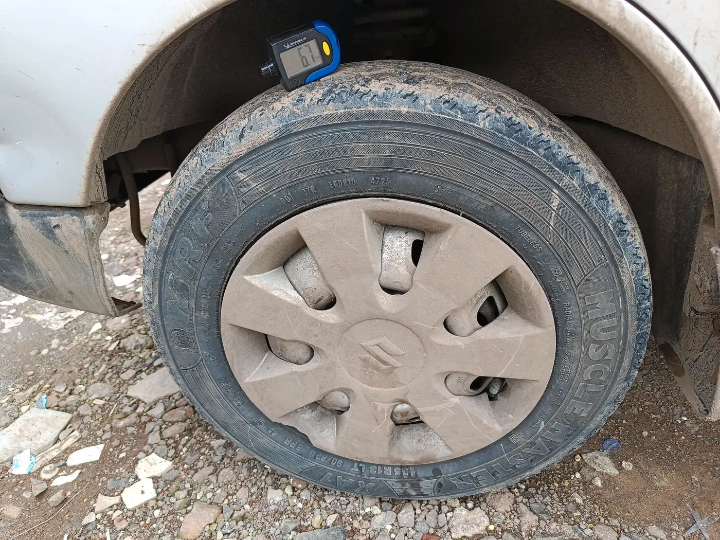 2020 Maruti Eeco 5 STR WITH A/C+HTR CNG, CNG, Manual, 84,827 km, tyre