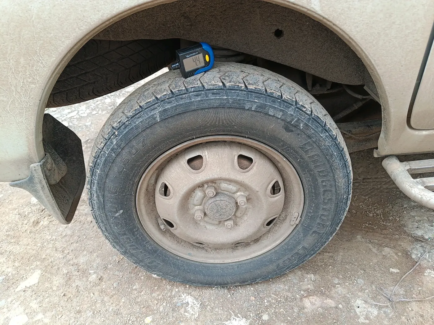 2020 Maruti Eeco 5 STR WITH A/C+HTR CNG, CNG, Manual, 84,827 km, tyre