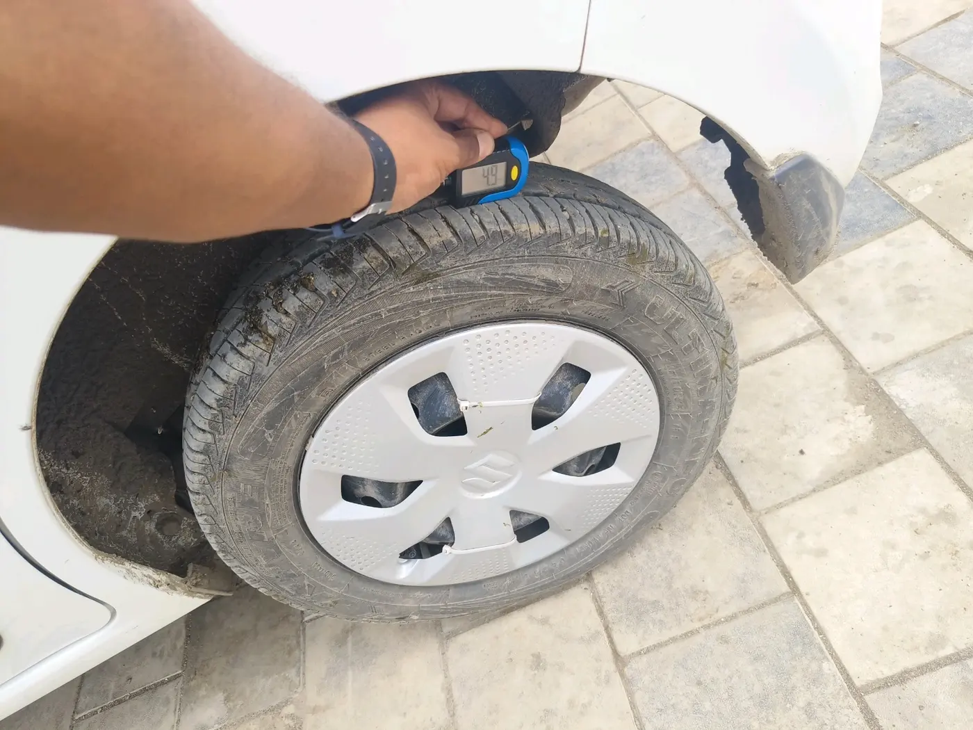 2025 Maruti Alto K10 VXi (O) S-CNG1, CNG, Manual, 22,684 km, tyre