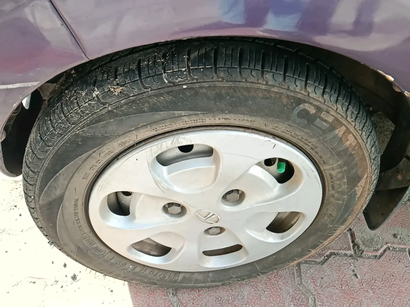 2014 Tata Nano TWIST XT, Petrol, Manual, 51,772 km, tyre
