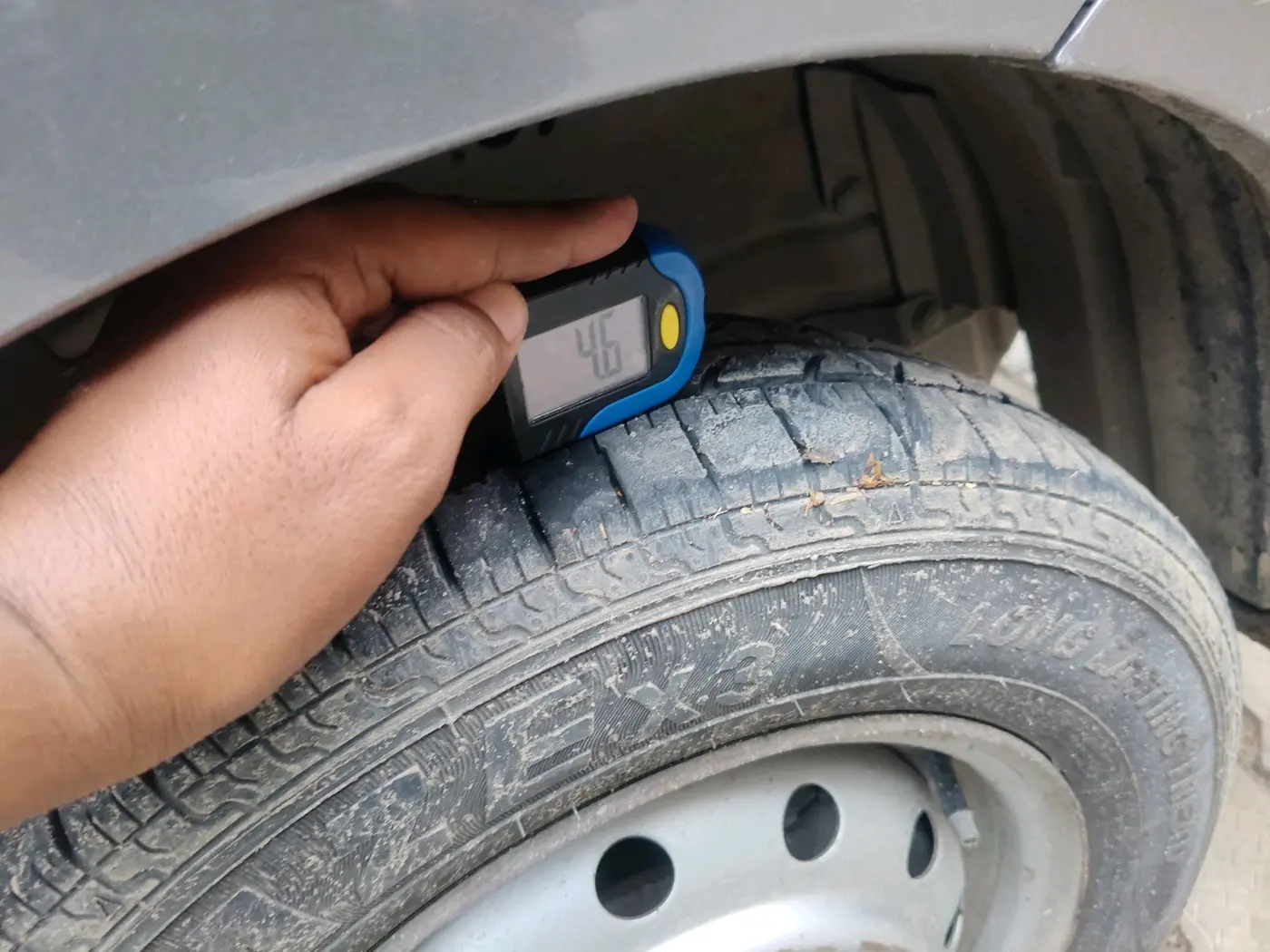 2018 Maruti Wagon R 1.0 LXI CNG, CNG, Manual, 1,67,338 km, tyre