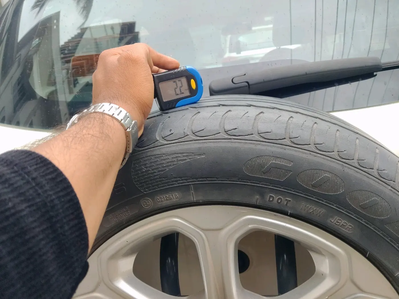 2020 Ford Ecosport TITANIUM + 1.5L PETROL AT, Petrol, Automatic, 77,285 km, tyre