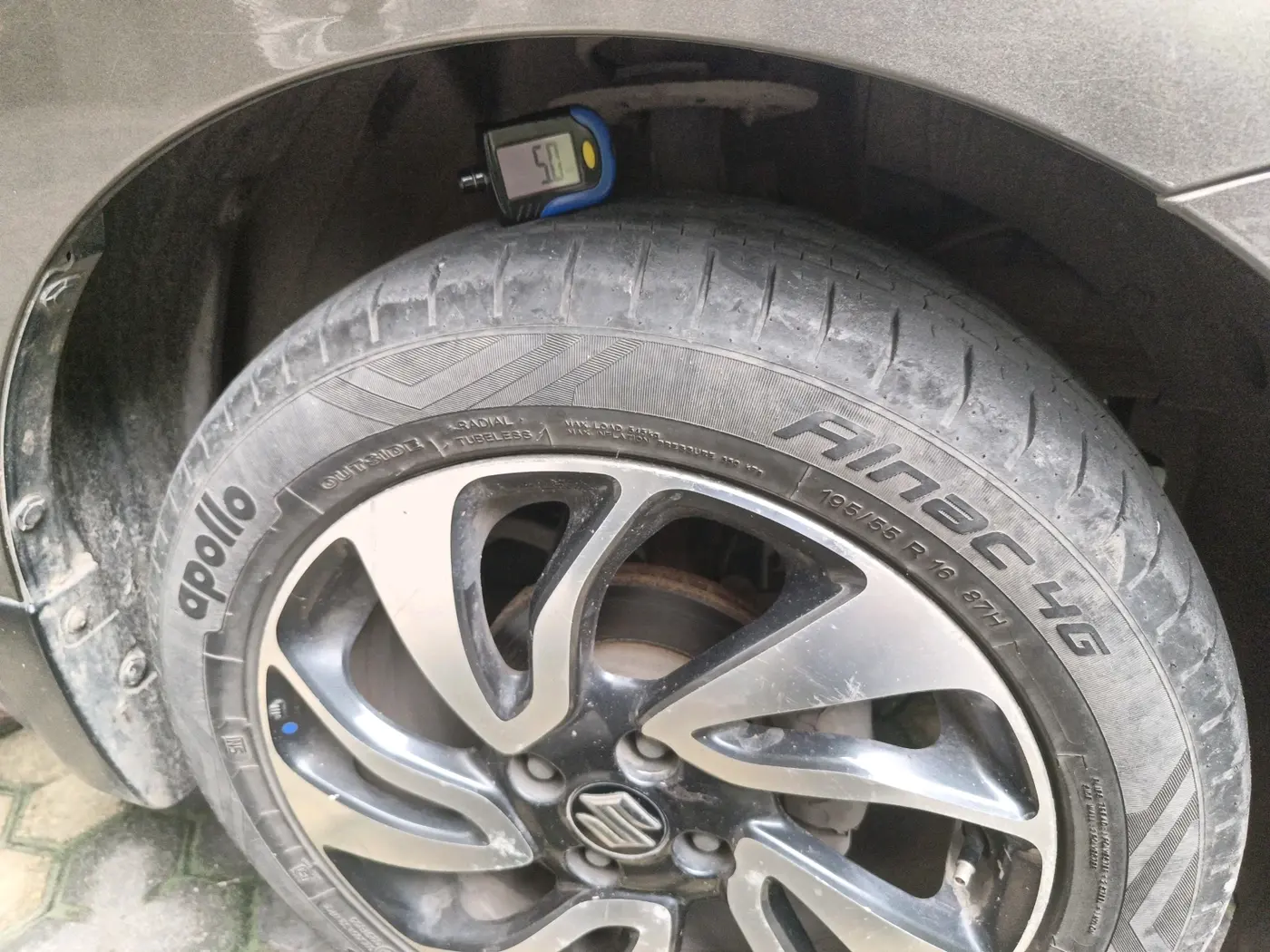 2020 Maruti Baleno ALPHA PETROL 1.2, Petrol, Manual, 72,249 km, tyre