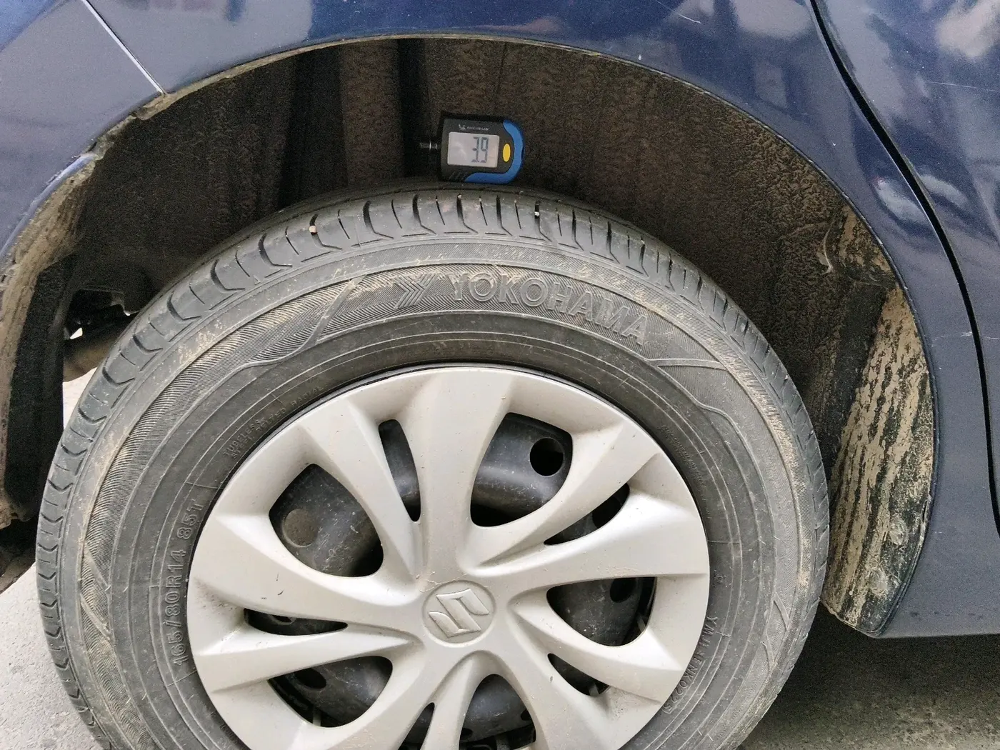 2020 Maruti Swift VXI, Petrol, Manual, 89,968 km, tyre