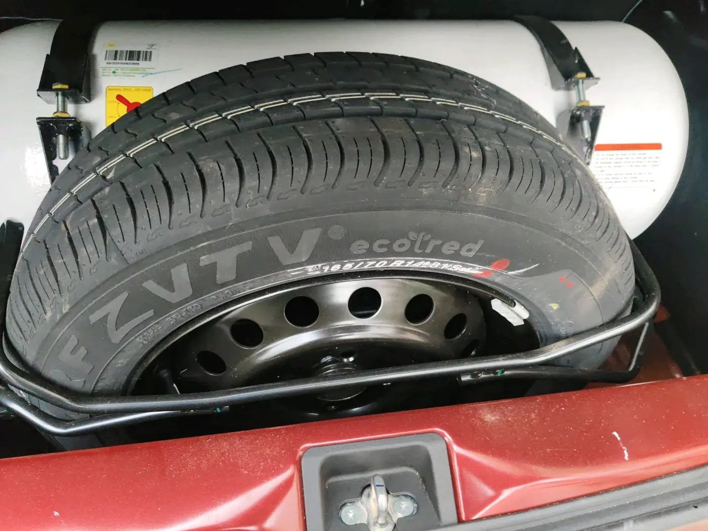2025 Maruti New Wagon-R VXI CNG 1.0, CNG, Manual, 8,544 km, tyre