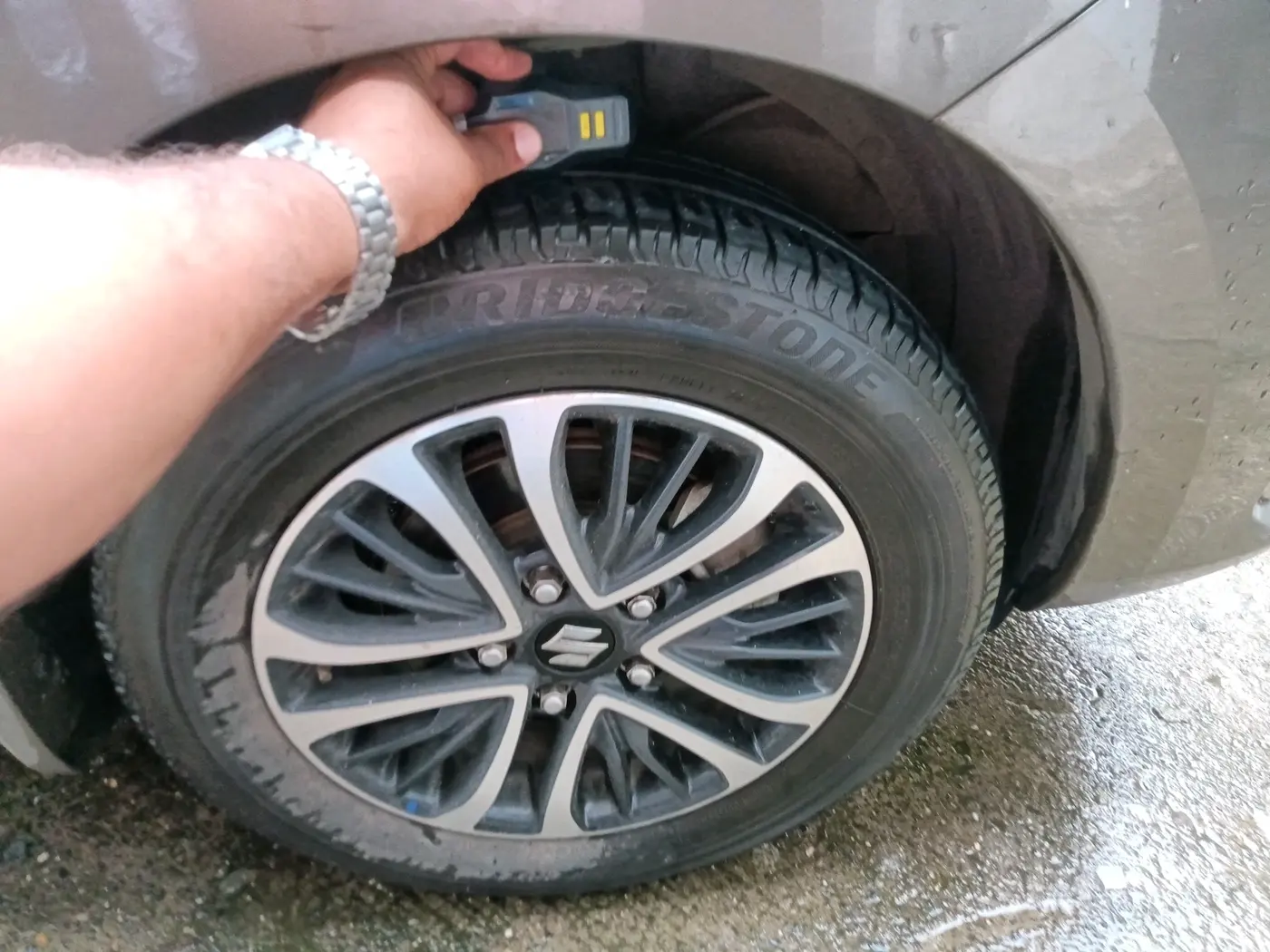 2024 Maruti Ertiga ZXI+ SHVS, Petrol, Manual, 40,138 km, tyre