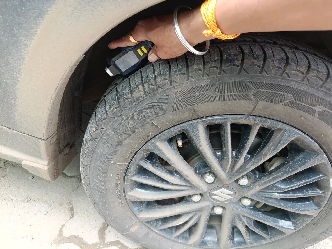 2020 Maruti XL6 ZETA MT, Petrol, Manual, 43,061 km, tyre