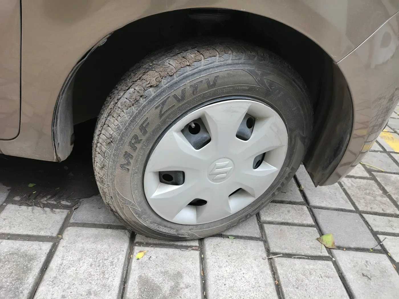 2019 Maruti New Wagon-R ZXI 1.2, Petrol, Manual, 21,262 km, tyre