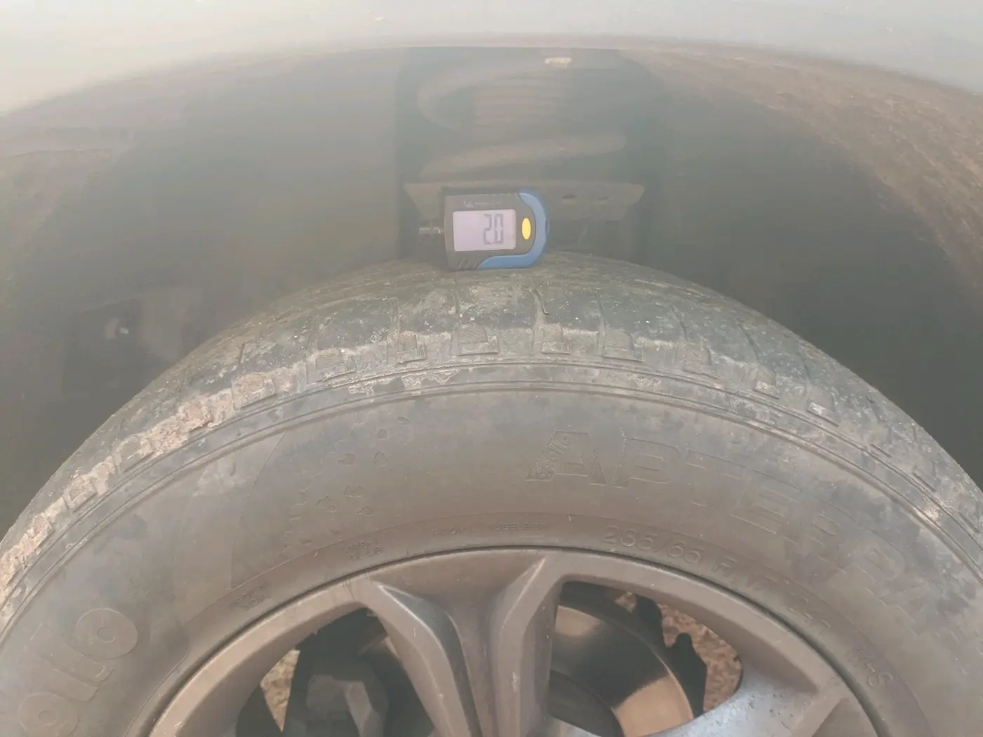 2022 Tata Harrier XT PLUS 2.0L KRYOTEC, Diesel, Manual, 87,185 km, tyre