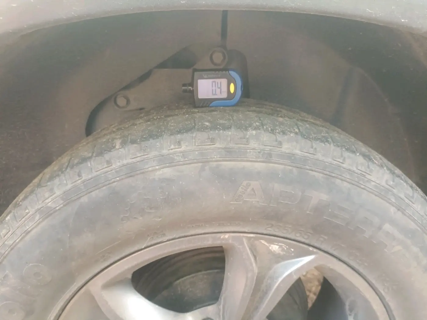 2022 Tata Harrier XT PLUS 2.0L KRYOTEC, Diesel, Manual, 87,185 km, tyre